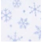 Reflections Blue Snowflake on White Wrapping Tissue (20"x30")